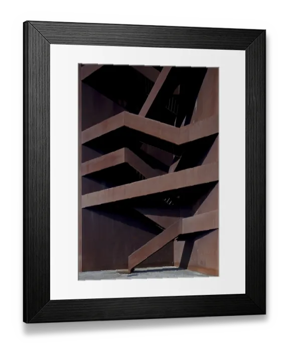 Framed Print : So-called Rusty Nail, built in 2008 by S Framed Print : So-called Rusty Nail, built in 2008 by S