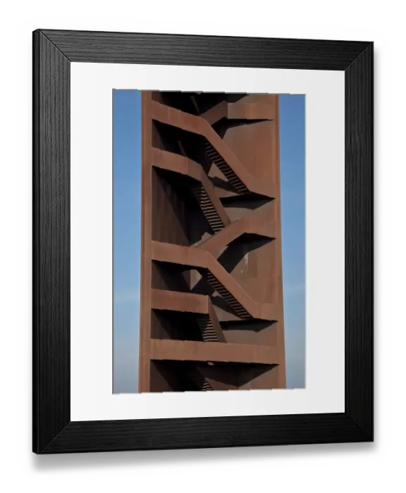 Framed Print : So-called Rusty Nail, built in 2008 by S Framed Print : So-called Rusty Nail, built in 2008 by S