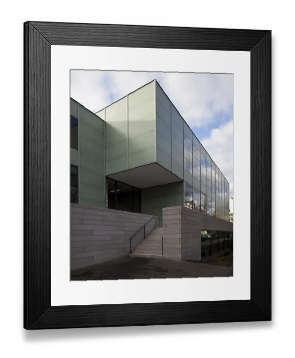 Framed Print : Extension, northern front building