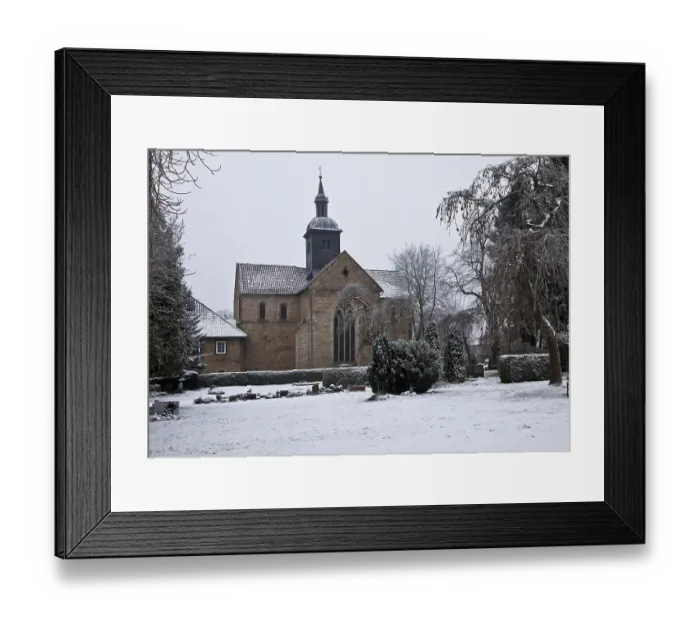 Framed Print : Abbey church of Osten, St. Saint, Saint