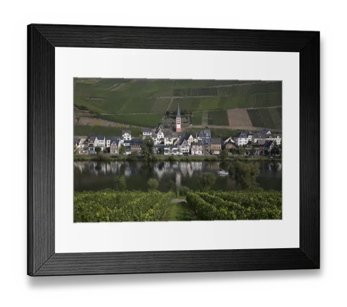 Framed Print : Merl district with tower of St Michael