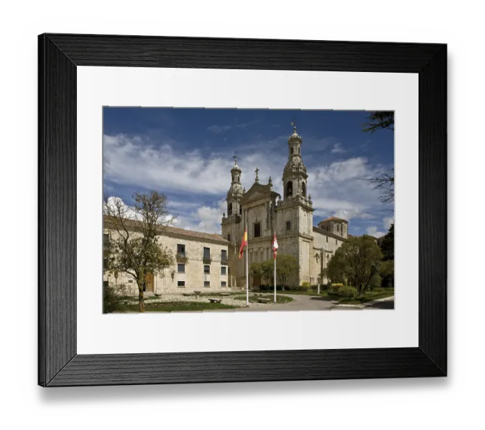 Framed Print : Monastery church from south-west