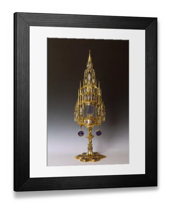 Framed Print : Monstrance from the 19th century, St