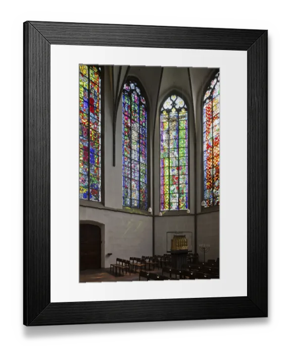 Framed Print : Machabean shrine (around 1520-1527) in the south transept