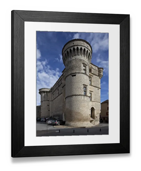 Framed Print : Castle, built in the second quarter of the 16th century