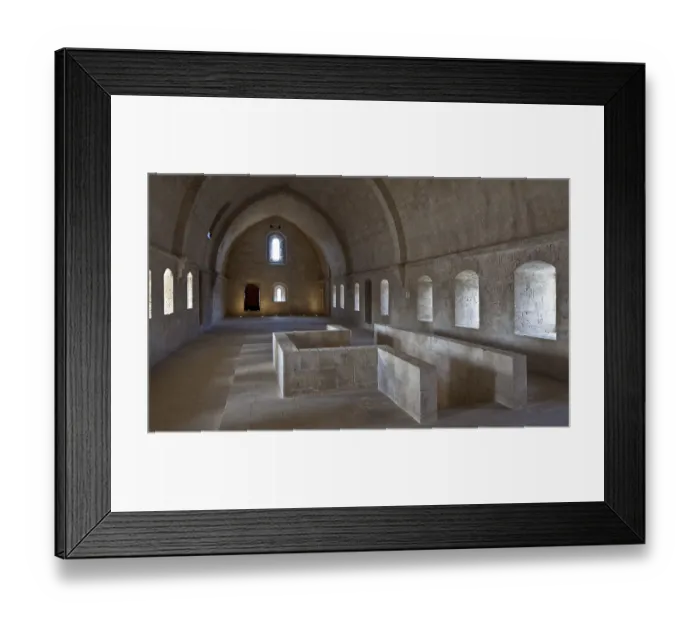 Framed Print : Cistercian monastery founded in 1144