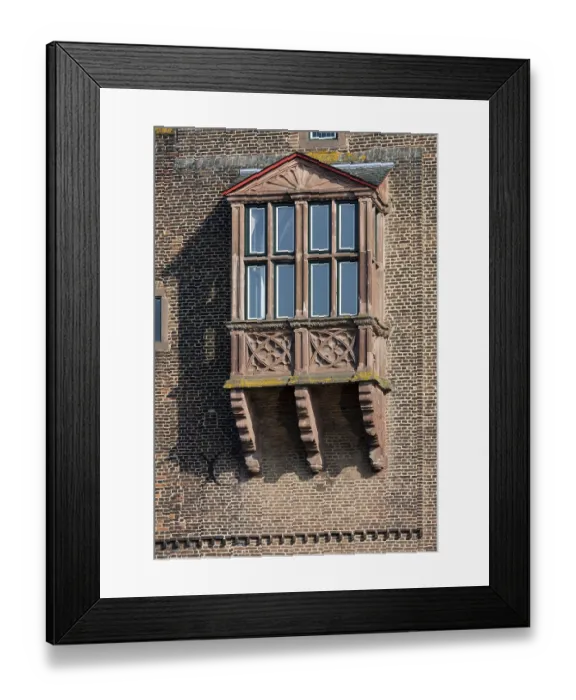 Framed Print : Erftstadt-Konradsheim, moated castle