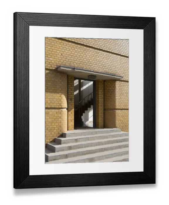 Framed Print : Built 1911-1915 by Walter Gropius and Adolf Meyer