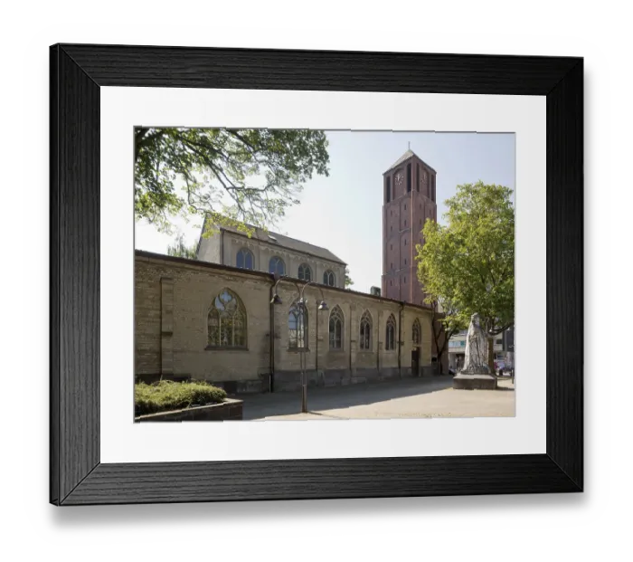 Framed Print : North side, St. Saint, Saint