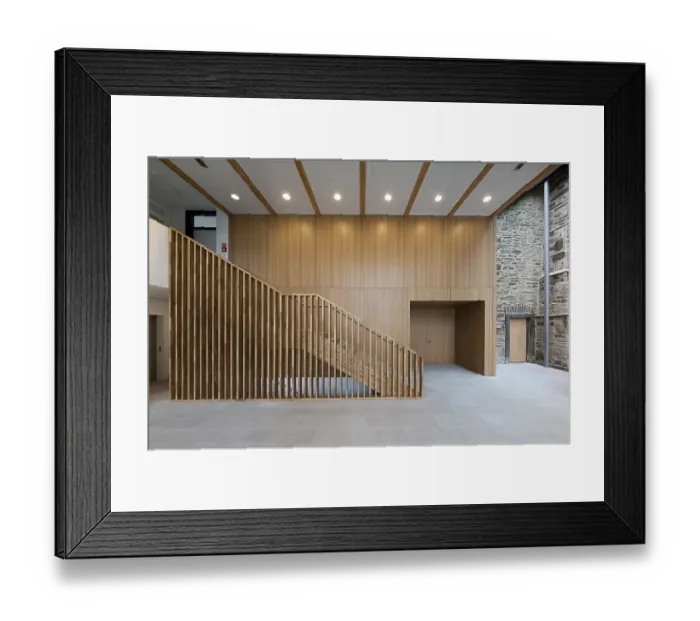 Framed Print : Schwerte, St. Viktor community centre