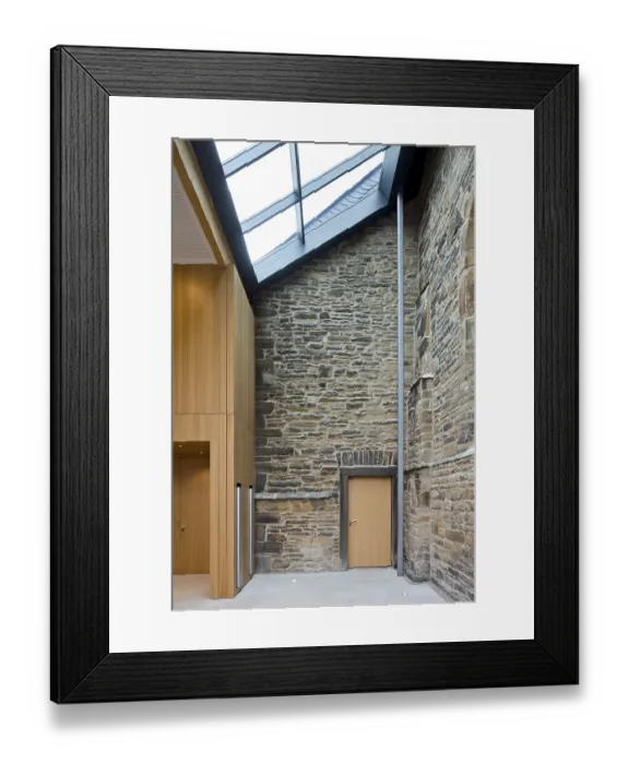 Framed Print : Schwerte, St. Viktor community centre Framed Print : Schwerte, St. Viktor community centre