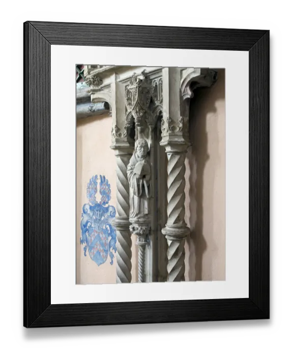 Framed Print : Pilgrimage church, sacrament house