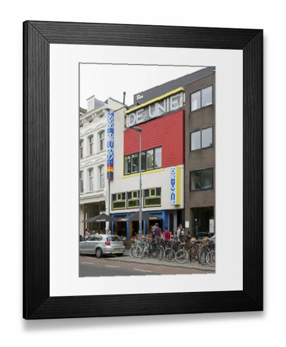 Framed Print : Built in 1925 by Jacobus Johannes Pieter Oud Framed Print : Built in 1925 by Jacobus Johannes Pieter Oud