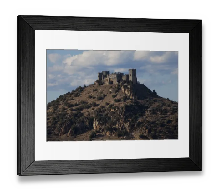 Framed Print : Almodovar del Rio, Castillo de la Floresta