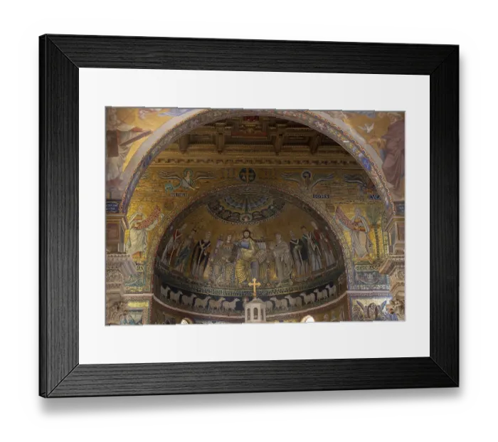 Framed Print : Rome, Roma, Santa Maria in Trastevere