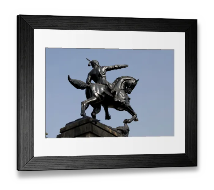 Framed Print : Statue of Shivaji Maharaj at Dadar