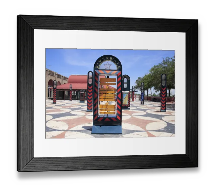 Framed Print : River walk mall, New Orleans, Louisiana Framed Print : River walk mall, New Orleans, Louisiana