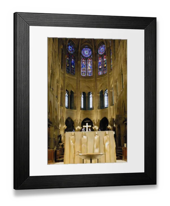 Framed Print : Notre Dame, Paris, France