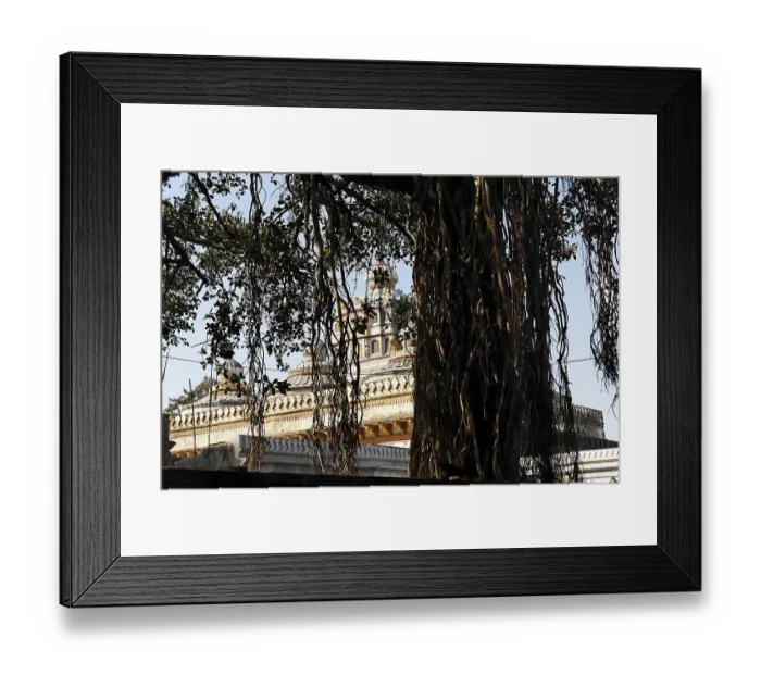 Framed Print : Omkareshwar mandir, peshwa period about 200 years old
