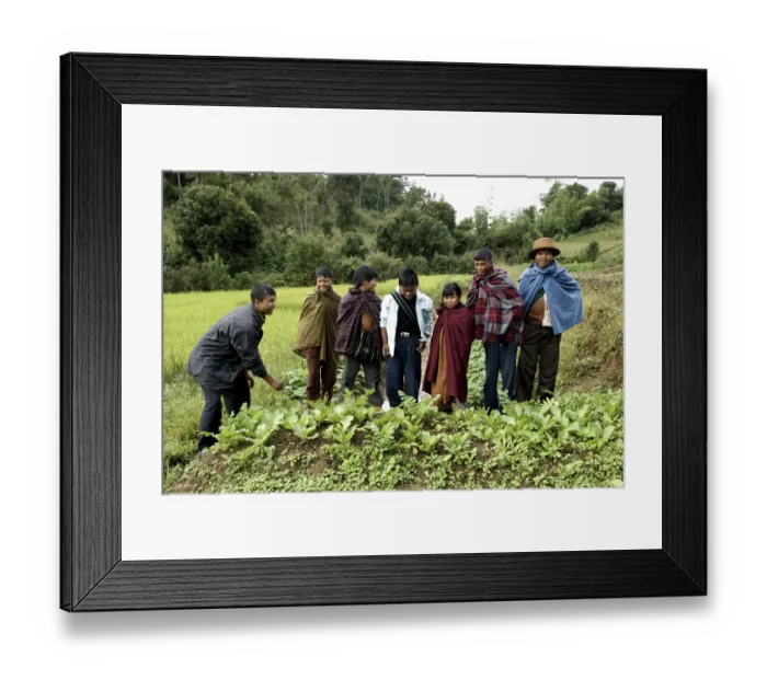 Framed Print : Rural children playing, the Khasi tribe Framed Print : Rural children playing, the Khasi tribe