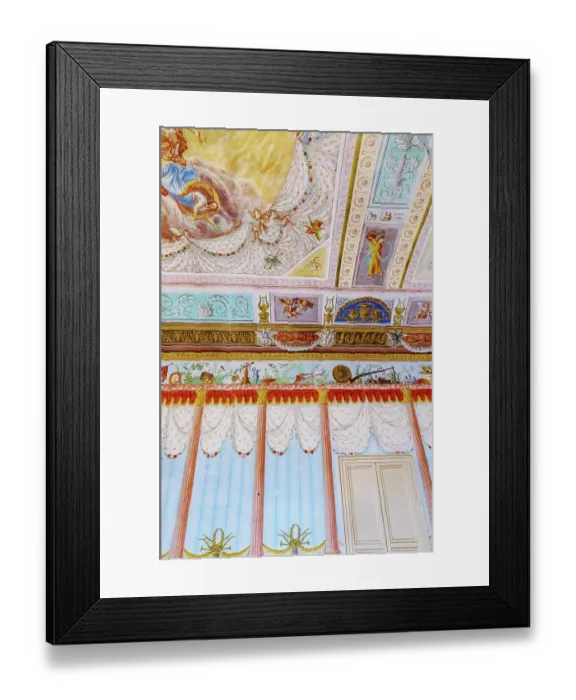 Framed Print : Palazzo Nicolaci di Villadorata interior
