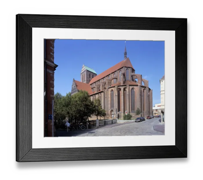 Framed Print : South-east view, St. Sankt, Saint Framed Print : South-east view, St. Sankt, Saint