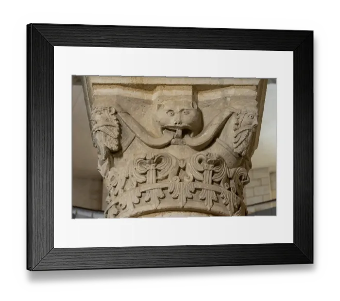 Framed Print : Neuvy-Saint-Sepulchre, collegiate church of St-Jacques