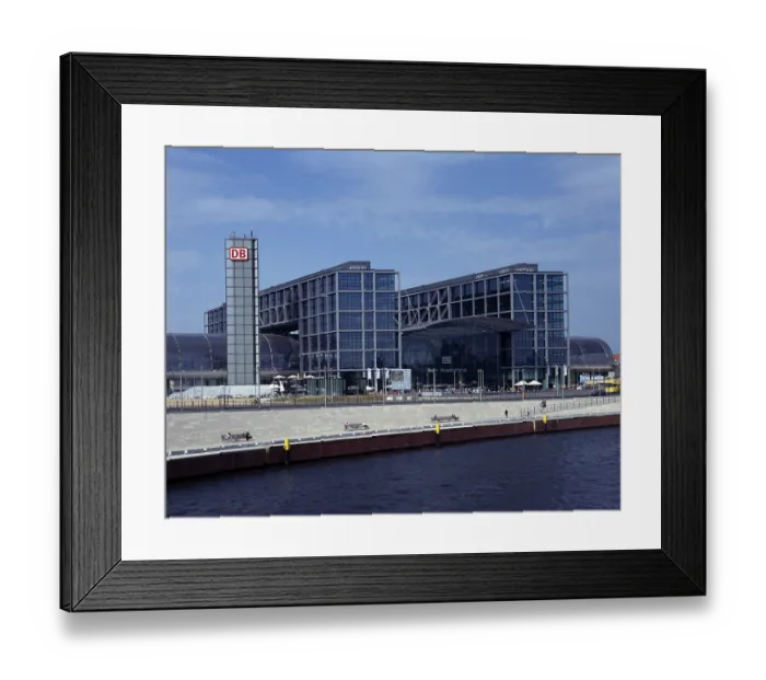 Framed Print : Berlin, Central Station
