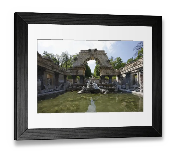 Framed Print : Roman ruins by Johann Ferdinand Hetzendorf von Hohenberg Framed Print : Roman ruins by Johann Ferdinand Hetzendorf von Hohenberg