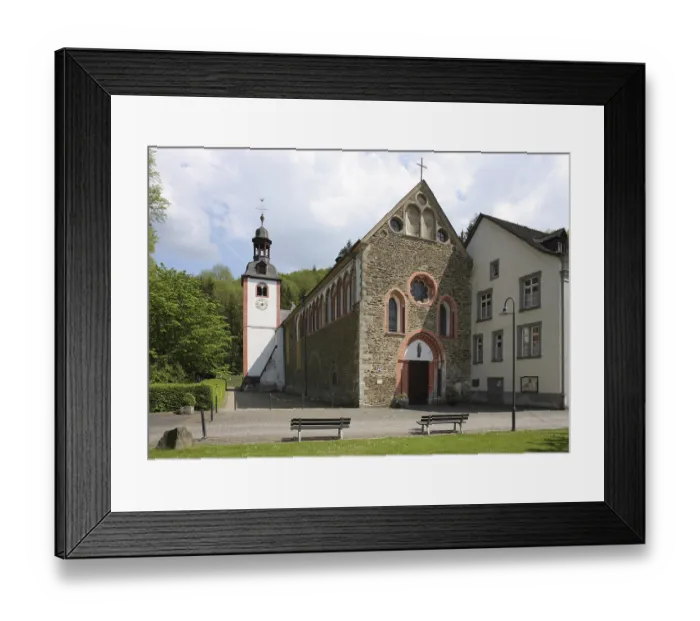 Framed Print : Bendorf-Sayn, abbey church in the Sayn district Framed Print : Bendorf-Sayn, abbey church in the Sayn district