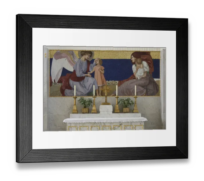 Framed Print : Vienna, Church at Steinhof, built 1905-1907 by Otto Wagner