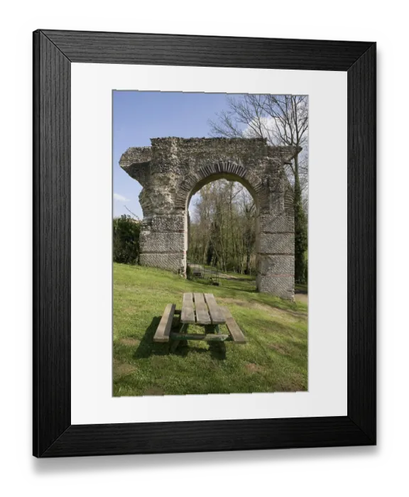Framed Print : Mornant near Lyon, Aqueduct du Gier Framed Print : Mornant near Lyon, Aqueduct du Gier