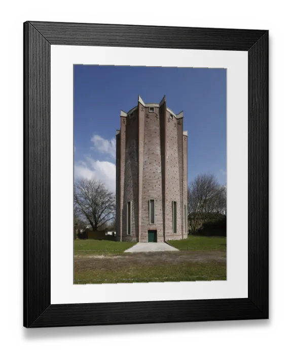 Framed Print : Built in 1925 according to designs by the architect Arnold Framed Print : Built in 1925 according to designs by the architect Arnold