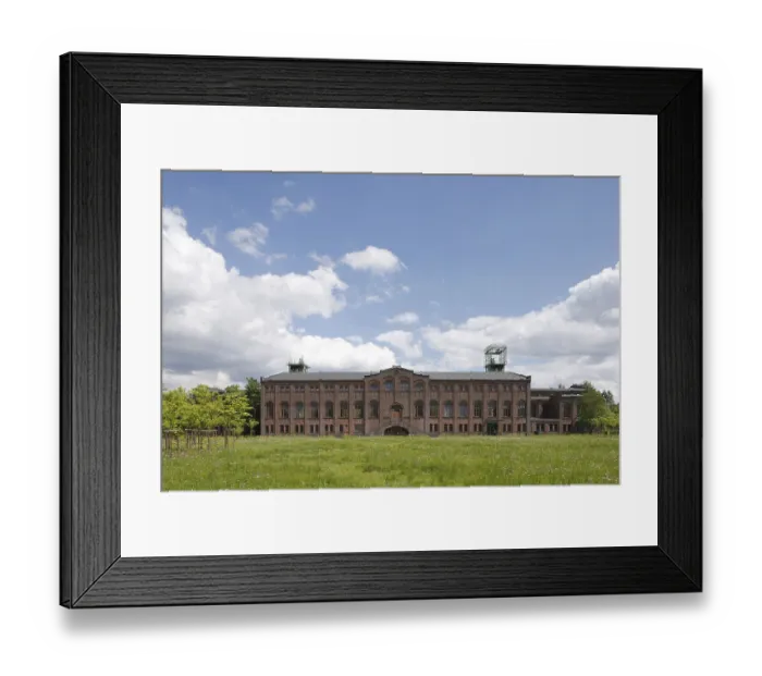 Framed Print : Gladbeck, Zweckel machine hall Framed Print : Gladbeck, Zweckel machine hall