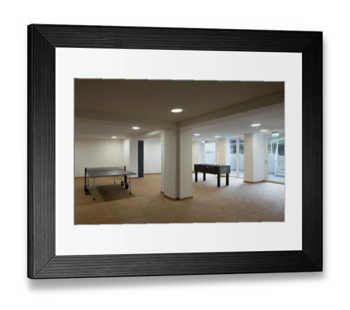 Framed Print : Essen, Haus der Kirchenmusik, After the conversion and refurbishment in 2021