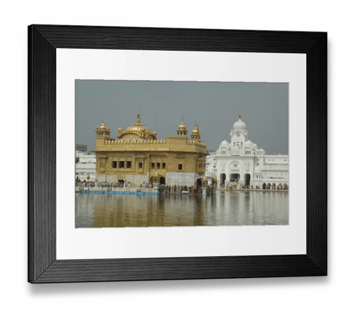 Framed Print : Golden Temple, Amritsar, Punjab, India