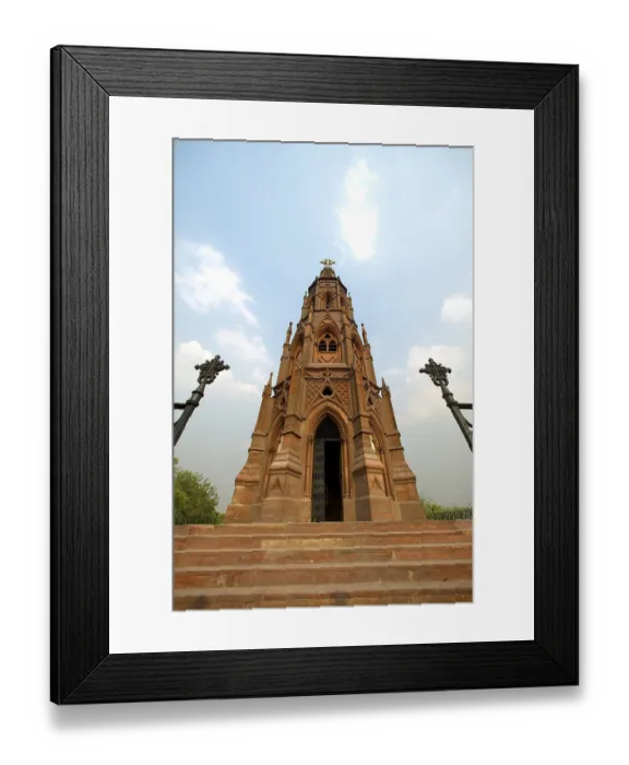 Framed Print : Mutiny Memorial, 1864 A.D. Delhi, India Framed Print : Mutiny Memorial, 1864 A.D. Delhi, India