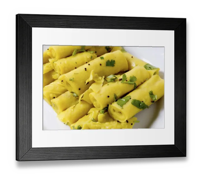 Framed Print : Indian food spicy suralichya vadya, India Framed Print : Indian food spicy suralichya vadya, India