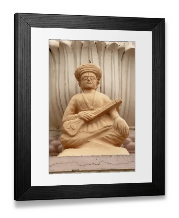 Framed Print : Idol of Saint Tukaram great poet of Marathi in temple at Shaniwarwada Framed Print : Idol of Saint Tukaram great poet of Marathi in temple at Shaniwarwada