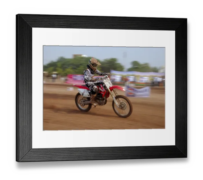 Framed Print : Golf cup dirt track racing, Jodhpur