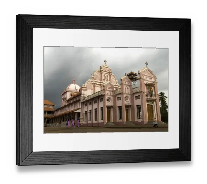 Framed Print : St. Thomas church built in 1846
