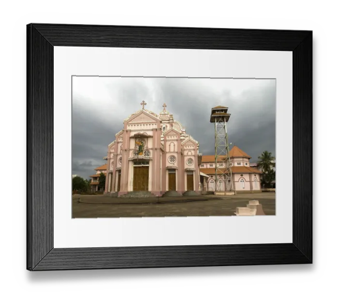 Framed Print : St. Thomas church built in 1846 Framed Print : St. Thomas church built in 1846