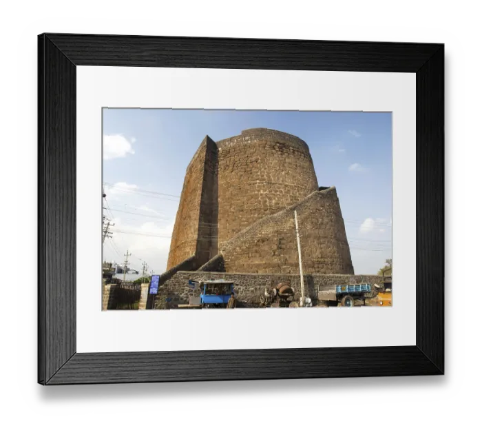 Framed Print : Upri Buruj built around 1584 by Hyder Khan is eighty feet high tower in Bijapur