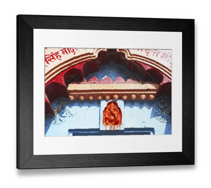 Framed Print : Heritage Harihareshwar mandir at Wai