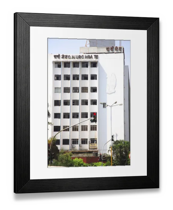 Framed Print : Western Railway Local Trains Terminus at Churchgate Station