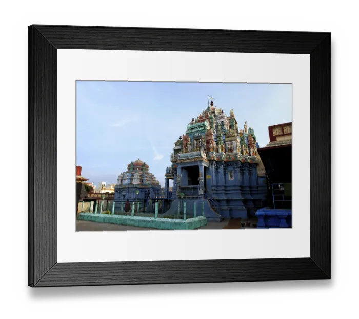 Framed Print : Ashtalakshmi temple in Besant Nagar