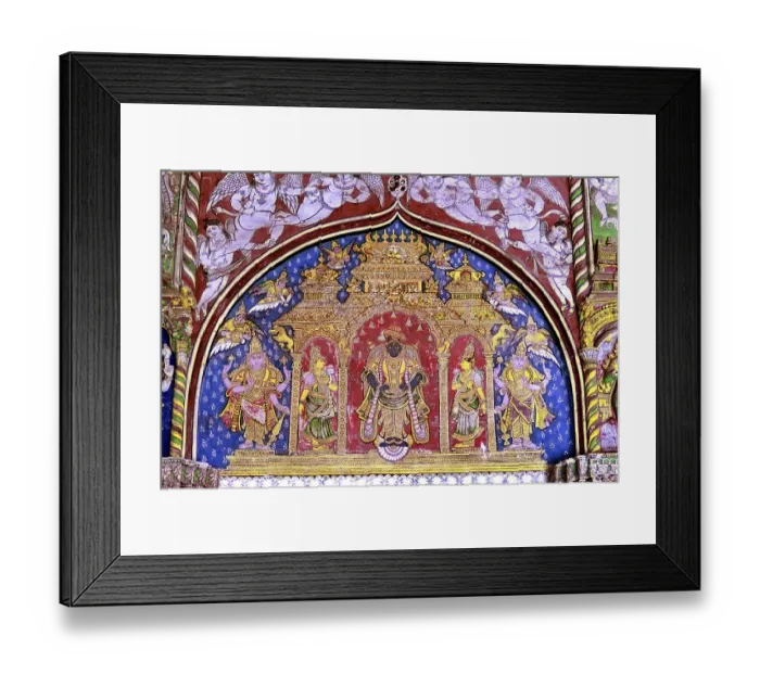 Framed Print : Vithal or Vitthal or Vithoba or Pandurang with Rukmani Framed Print : Vithal or Vitthal or Vithoba or Pandurang with Rukmani