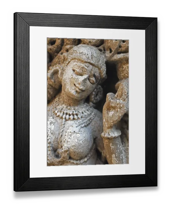 Framed Print : Rani ki vav, step well, stone carving Framed Print : Rani ki vav, step well, stone carving