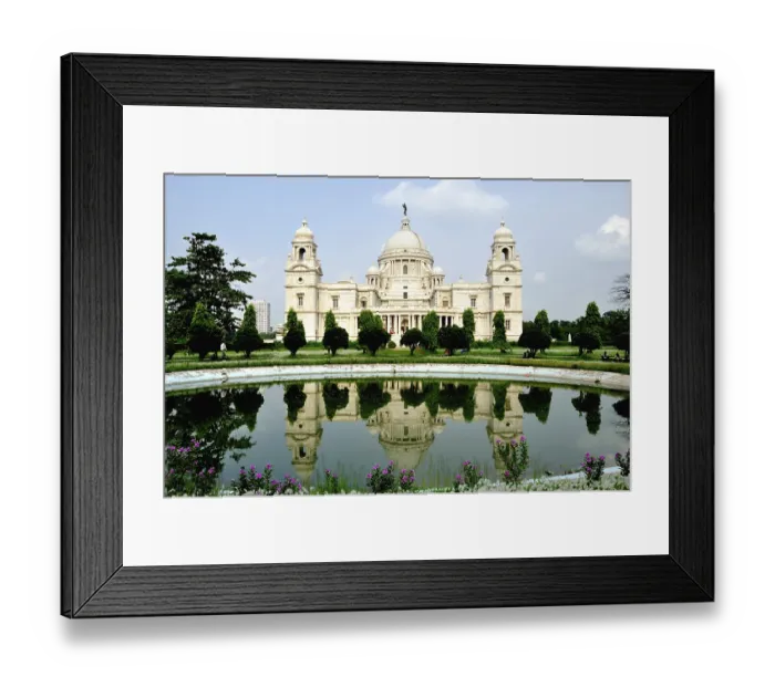 Framed Print : Victoria Memorial at Calcutta Kolkata