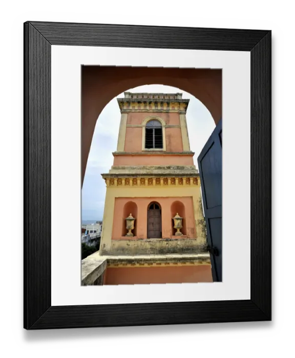 Framed Print : Notre dame des anges known kaps kovil